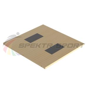 Купить Помост тяжелоатлетический 3х3х0,1м, рез. амортизаторы 1х0,5х0,04м в Волхове 