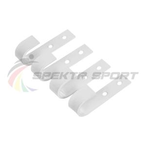Купить Крюки подвесные (к-кт. 4 шт) для турника белые в Волхове 